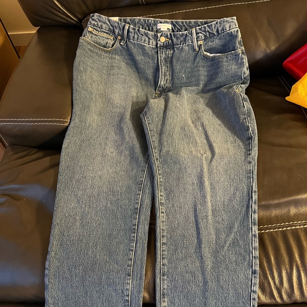 Good American Blue Boot Cut Jeans